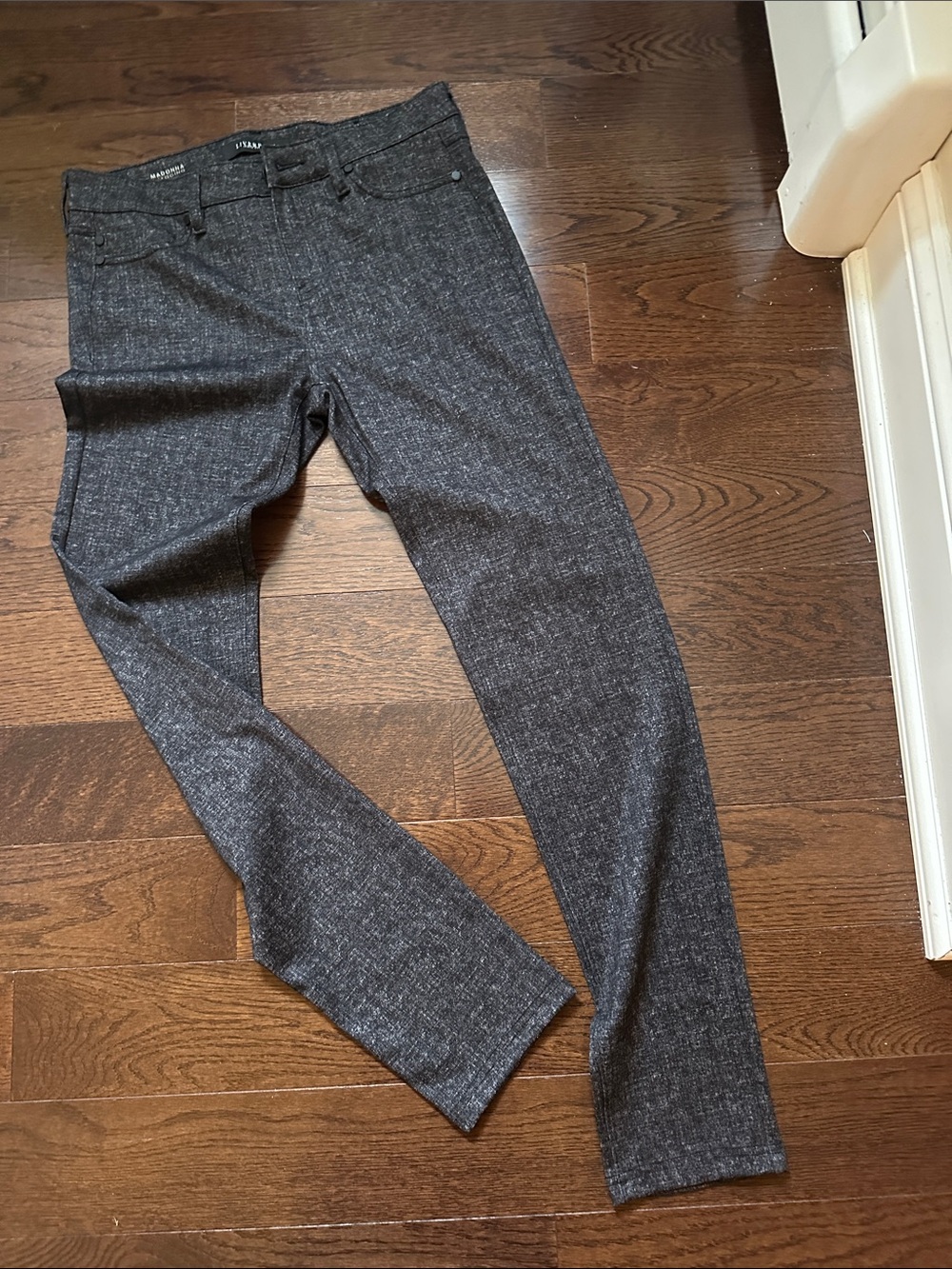 Liverpool Jeans Company Dark Heather Gray Leggings